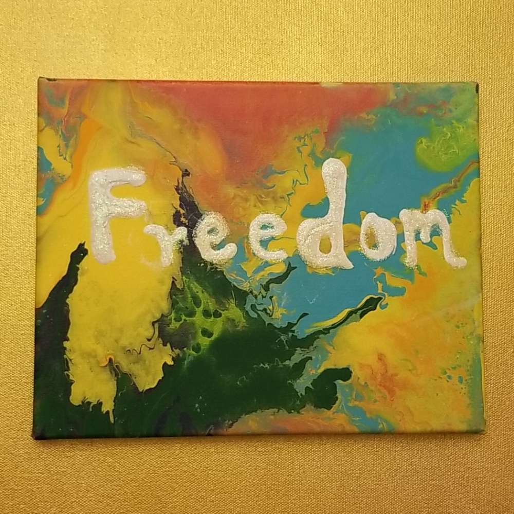 "Freedom" painting